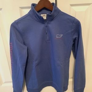 Women’s XS Vineyard Vines 1/4 zip pullover- Blue